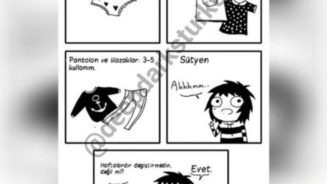 Kızlar sütyeninizi kaç günde bir değiştiriyorsunuz?