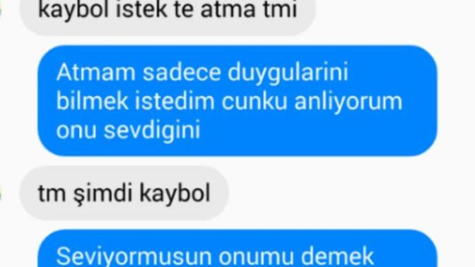 Kuzenimle sevdigim konuşmuş?