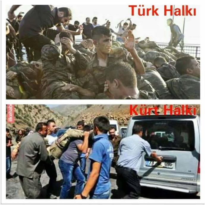 Türk halkı ve Kürt halkı arasındaki Askere muamele farkı hakkında ne düşünüyorsunuz ? 