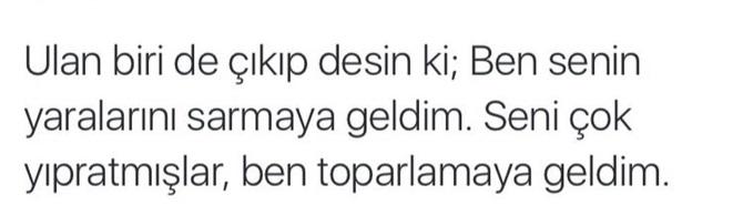 Biri çıkıp
