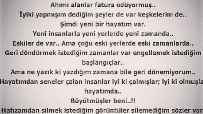 Geçmişe dönüp baktığınızda "iyiki yapmışım" dediğiniz şeyler var mı?