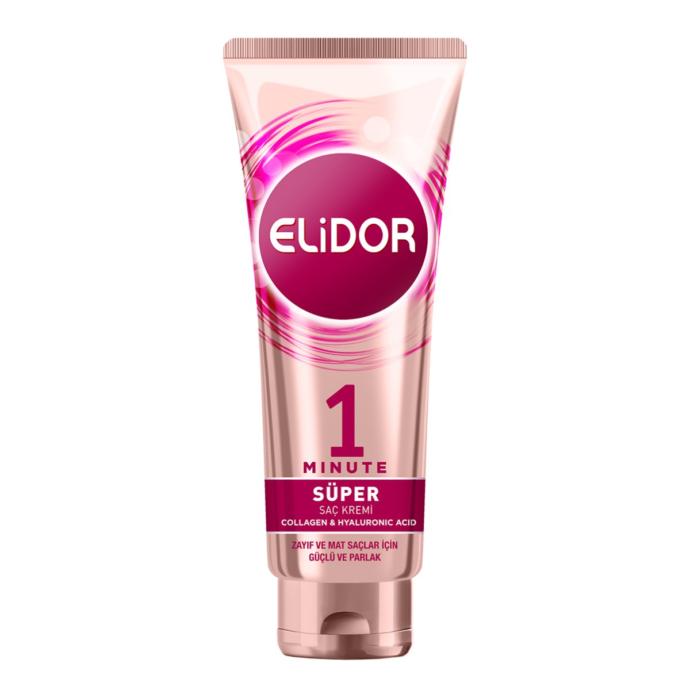 Elidor 1 Minute Güçlü ve Parlak Süper Saç Kremi