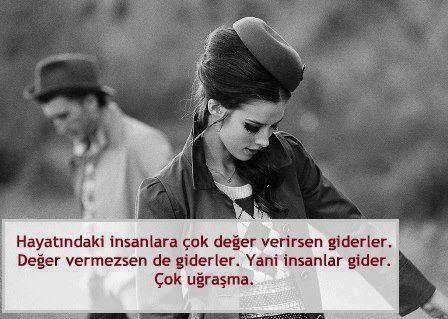 Değer verdiğiniz birini kaybettiğiniz oldu mu hiç?
