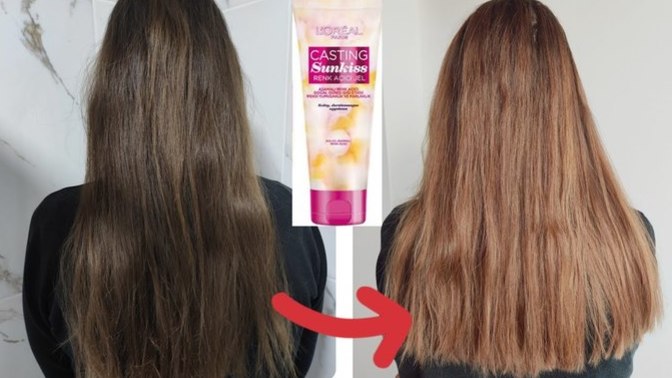 Sun Kiss Renk Açıcı Jel Siyah Saça Kullanılır mı?