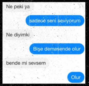 Bugüne kadar aldığınız en ilginç mesaj neydi ? 