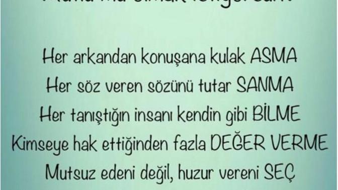 Mutlu olmak istiyor musun?