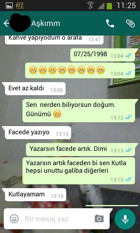Bugün doğum günüm sevdigim kızın yaptıgına bak^^ resimli ^^?