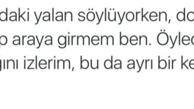 Doğruları bildiğiniz yalanları dinlemeye devam eder misiniz?