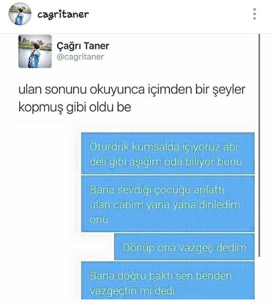 İçimden resmen birşeyler koptu.?