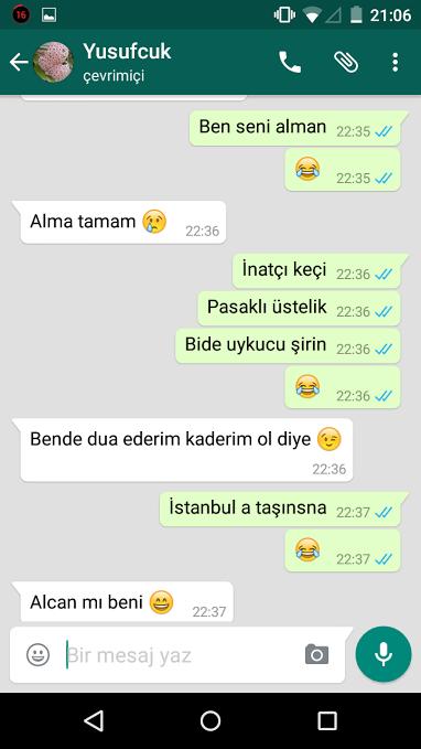 İlk önce aşığım dedi , sonra yok dedi amacı ne (mesaj görüntülü)?