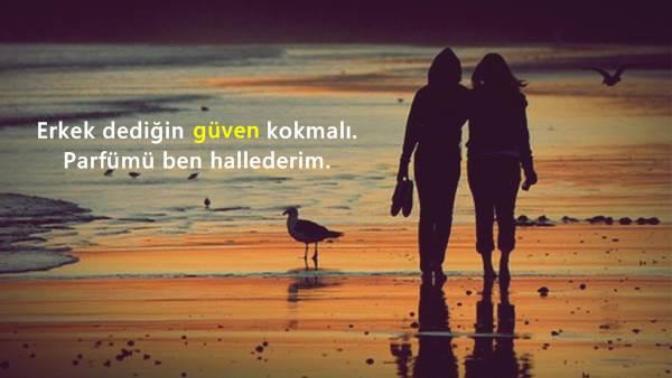 Erkekler güven mi kokmalı?
