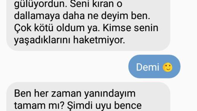 Beni kötü etkiliyorsun derken ne demek istedi?