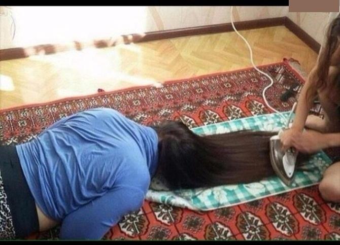 Kızların bu saçlarını ütüleme olayı nedir yahu sizce :o ?