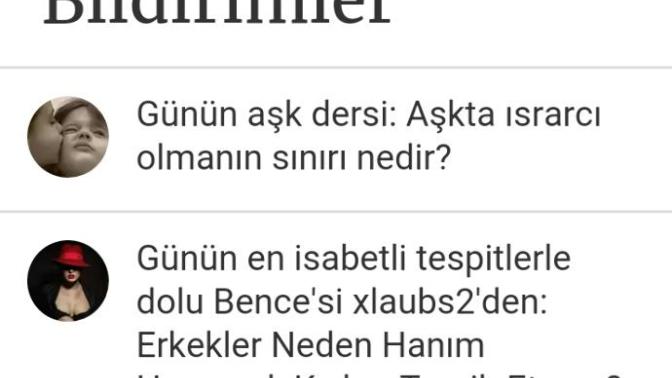 Saçma saçma bildirimler geliyor, kapanmaz mı?