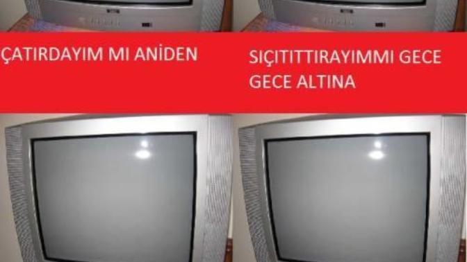 Bizim gibi tüplü televizyon kullananlar var mı?