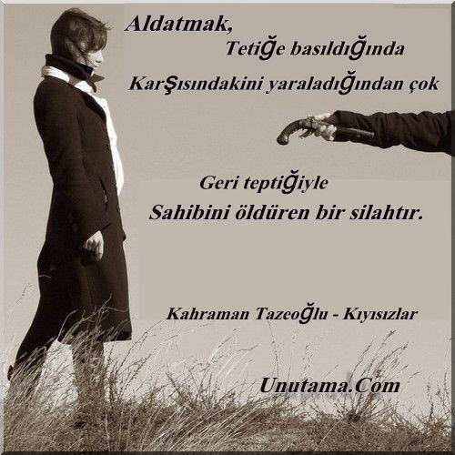 Sizce gerçek aldatılmak nasıl olur?