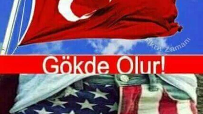 Bayrak dediğin gökte olur?