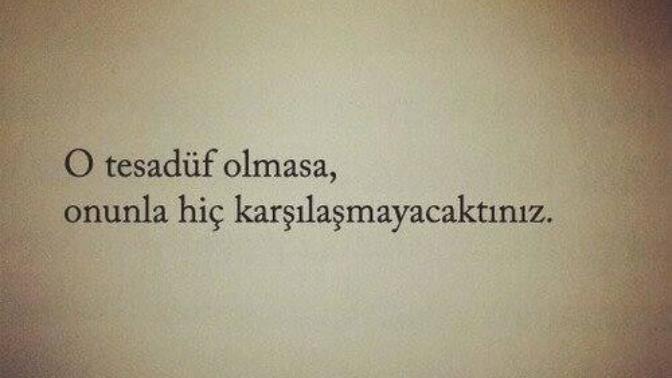 Tesadüf nedir? Tam açıklaması sizde yeri nedir?