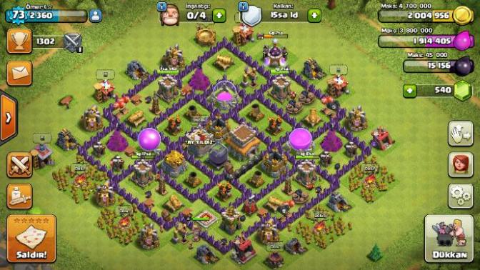 Clash of clans sizce köy binasını yükseltme zamanı geldimi?