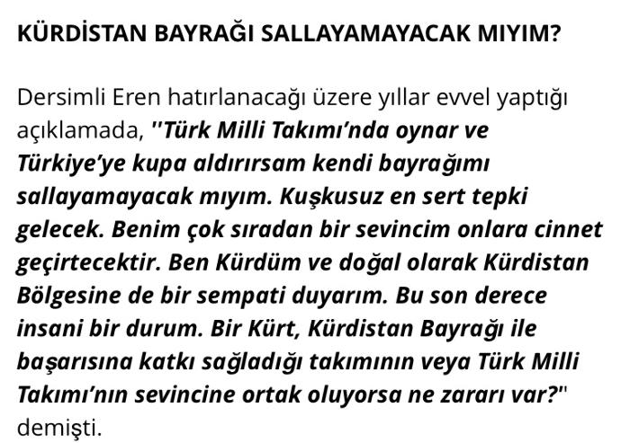Eren Derdiyok GSde.Yıllar önce yaptığı bu açıklama hakkında ne düşünüyorsunuz ?
