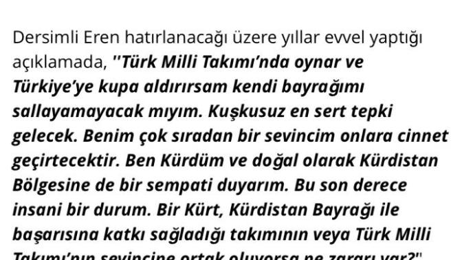 Eren Derdiyok GSde. Yıllar önce yaptığı bu açıklama hakkında ne düşünüyorsunuz?