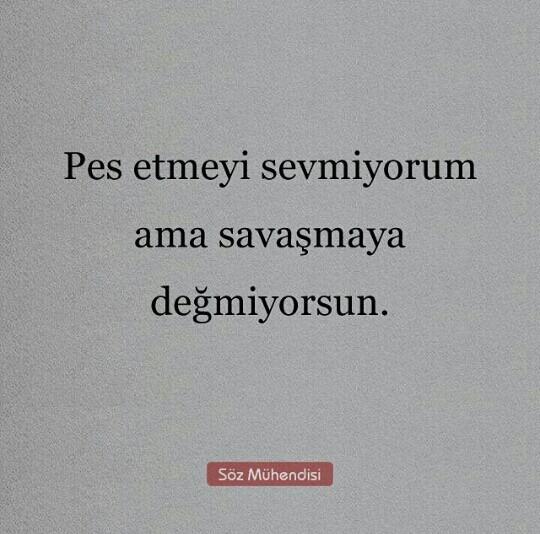 Savaşmak mı pes etmek mi ?