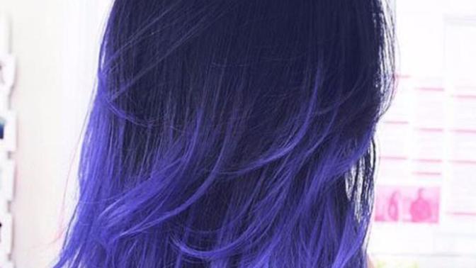 Bu renk mor ve mavi karışımı mı💜💙🎀💁💃?
