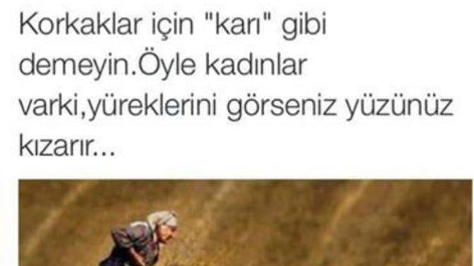 Toplum olarak neden "Karı gibi ağlama" deriz?