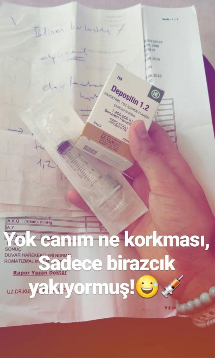 Bu iğneden vuruldunuz mu? Çok yakıyor mu ya?