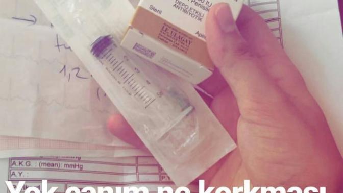 Bu iğneden vuruldunuz mu? Çok yakıyor mu ya?