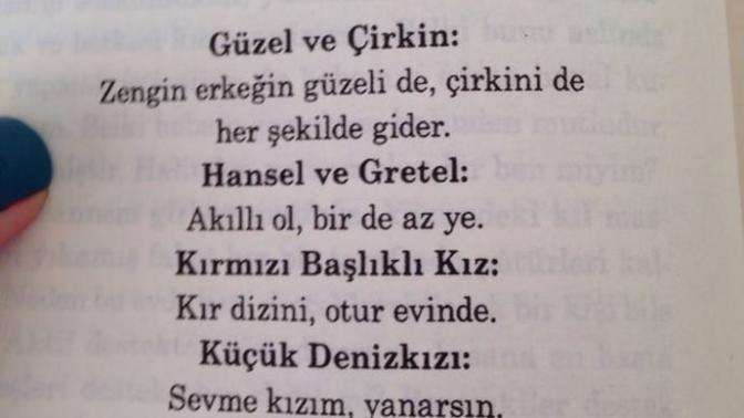 Kucukken en sevdiginiz masal neydi?
