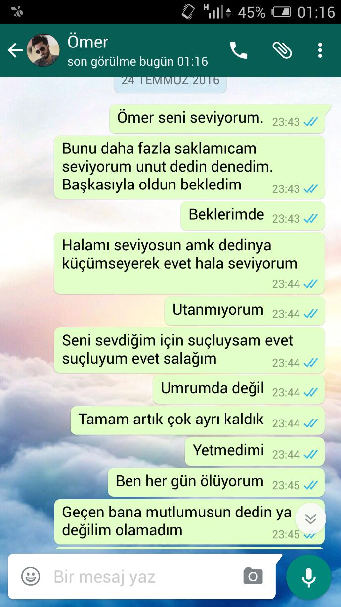 Kaçan kovalanır taktiğim işe yaramışmı? Herkese ders olsun?