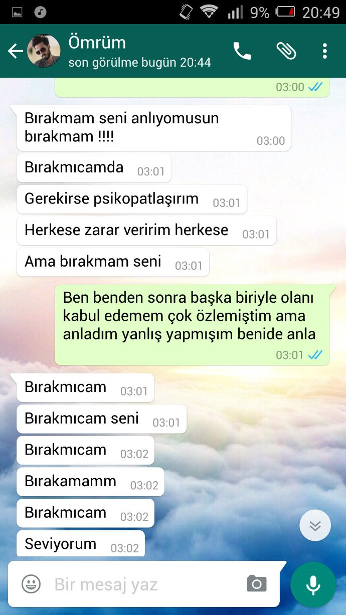 Kaçan kovalanır taktiğim işe yaramış mı? Herkese ders olsun?