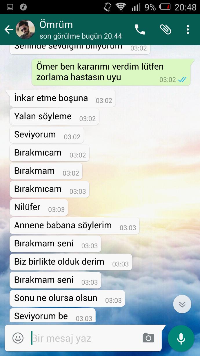 Kaçan kovalanır taktiğim işe yaramış mı? Herkese ders olsun?