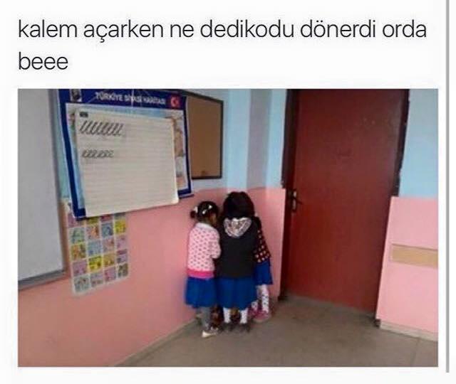 Kalem Açarken Dedikodu Yaparmıydınız ?