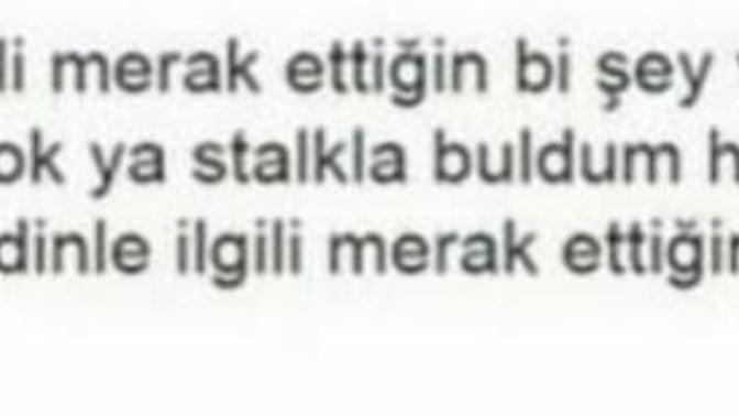 Stalk nedir? Ks de stalk nedir? Stalklıyor musunuz?