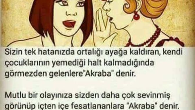 Sizce "akraba" nedir, kime denir? Ya da "akbaba" diyebilir miyiz?