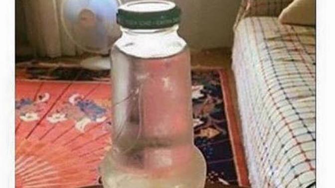 Sizin evde de böyle su şişeleri var mı :D?