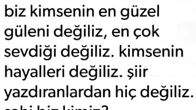 Neden hiç benim sevgilim olmuyor biz erkek değilmiyiz lan?