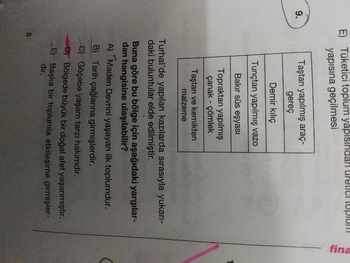 Arkadaşlar sayısalcı olduğum için tarih ile aram iyi değil kpss icin çalışıyorum yardımcı olur musunuz ??
