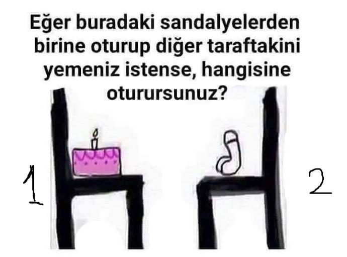 Beyin yakan soru tarafını seç?