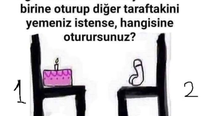 Beyin yakan soru tarafını seç?