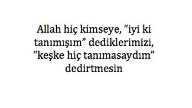 Şimdiye kadar size "keşke hiç tanımasaydım seni" diyen oldu mu?