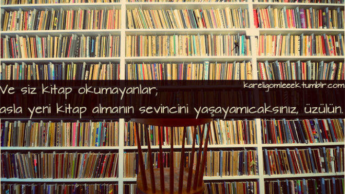 Kitap okuyor musunuz? kitap okumayanla evlenir misiniz?