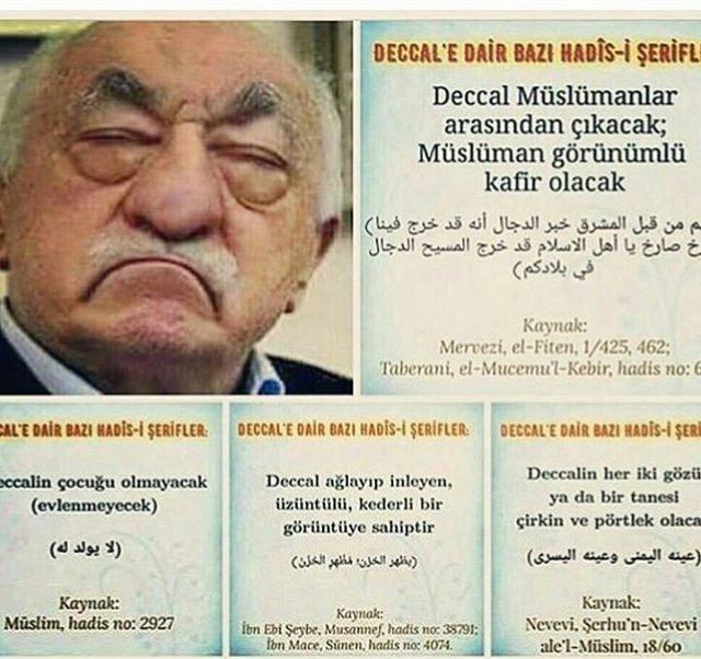 Fettullahdaki deccal belirtilerine ne diyorsunuz?