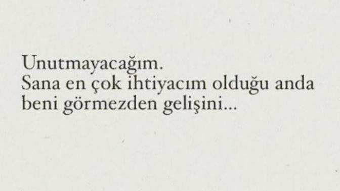 O'na en çok ihtiyacınız olduğu zaman sizi görmezden geldi mi?