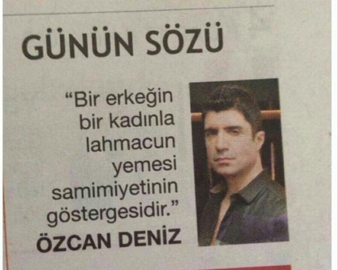 Birlikte lahmacun yiyecek kadar samimi olduğunuz biri var mı?