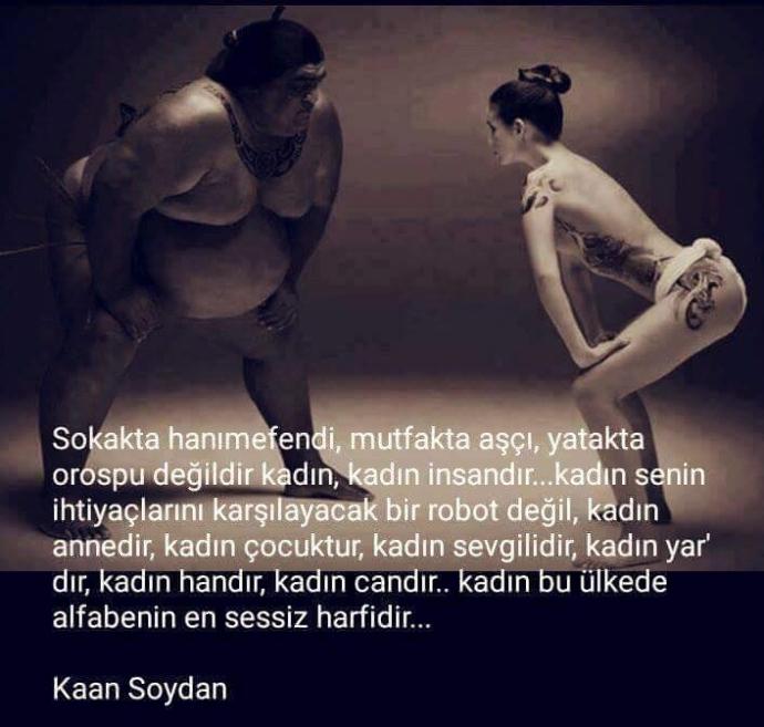 Kadın erkeğe hizmet etmek zorunda değildir. Haksız mıyım? 