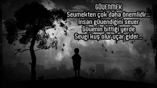 Sevmek mi , Güvenmek mi ????