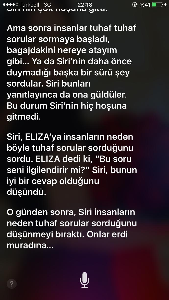 Siri'nin size verdiği en komik, tuhaf, farklı cevaplar nelerdi ? 😂😂😂 ??
